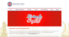 Desktop Screenshot of engleskijezik.net
