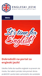 Mobile Screenshot of engleskijezik.net
